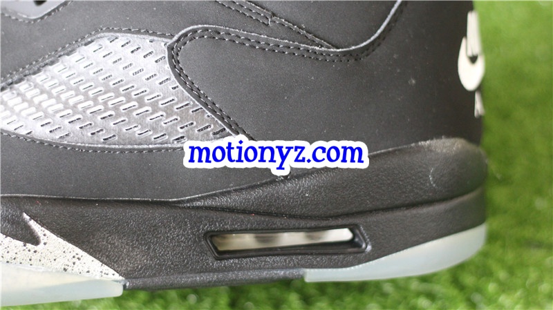 Authentic Air Jordan 5 Retro Blackmetallic